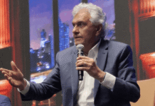 Caiado defende anistia ampla e idade mínima de 60 anos no STF Ronaldo Caiado durante o encontro “Propostas PSD: modelo para o Brasil”, promovido pela Fundação Espaço Democrático, do PSD (Partido Social Democrático)