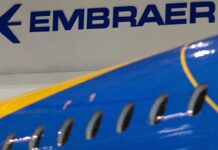 Embraer registra aumento de 22% em pedidos no primeiro trimestre Embraer registra aumento de 22% em pedidos no primeiro trimestre