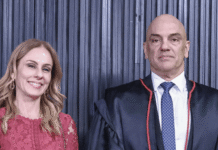 Família de Moraes aciona Alessandro Vieira por injúria e difamação Viviane Barci e seu marido, Alexandre de Moraes