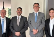 PSB, de Pacheco, divulga nota de apoio a Messias no STF alckmin-messias-pacheco-campos