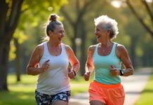 Saúde hormonal feminina ganha protagonismo na longevidade mulheres maduras se exercitando