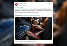 “Separados pelo ICE”, de Carol Guzy, vence o World Press Photo Foto do ano 2026