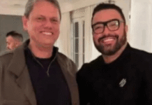 Tarcísio participou de jantar com empresário do funk preso pela PF O governador Trcísio e Rodrigo Inácio de Lima Oliveira se encontraram em 2025