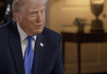 Trump se irrita com pergunta sobre manifesto de Cole Allen Trump em entrevista a CBS News