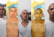 5 presos fogem de penitenciária no Rio Grande do Norte Presos fugiram da Penitenciária Estadual de Alcaçuz, em Nísia Floresta, na Grande Natal, neste sábado (2.mai.2026)