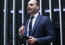 Eduardo diz não morar em casa comprada por Vorcaro: “Moro de aluguel” Eduardo Bolsonaro