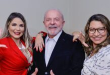 Flávio Bolsonaro posta vídeo associando Deolane a Lula Deolane, Lula e Janja