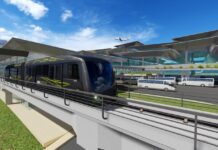 Gru Airport tem até 30 de setembro para concluir trem que liga CPTM ao aeroporto Imagem do trem People Mover que viabiliza ligação ferroviária ao Aeroporto de Guarulhos