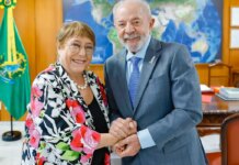 Lula recebe Michelle Bachelet e reafirma apoio para ela chefiar ONU Lula recebe Michelle Bachelet e reafirma apoio para ela chefiar ONU