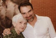 Mãe do apresentador Tadeu Schmidt morre aos 92 anos Mãe do apresentador Tadeu Schmidt morre aos 92 anos