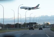 Manifestação no Aeroporto de Guarulhos pede fim da escala 6×1 Manifestação no Aeroporto de Guarulhos pede fim da escala 6×1