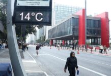 Onda de frio provoca recorde de temperaturas mínimas no sul e sudeste Onda de frio provoca recorde de temperaturas mínimas no sul e sudeste
