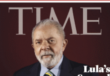 Zeca Dirceu erra e publica foto da revista “Time” com Lula em 2022 Luiz Inácio Lula da Silva é classificado como "o presidente mais popular do Brasil" pela revista norte-americana