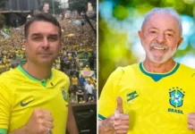 Camisa da Seleção vira símbolo de disputa entre Lula e Flávio Bolsonaro #Acesse Política