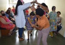 Confraternização junina promove humanização entre pacientes e profissionais do Hospital Juliano Moreira Confraternização junina promove humanização entre pacientes e profissionais do Hospital Juliano Moreira