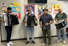 Del Feliz, Leo Estakazero e Trio Resfulengo animam o forró do Junho Vermelho na Hemoba Del Feliz, Leo Estakazero e Trio Resfulengo animam o forró do Junho Vermelho na Hemoba