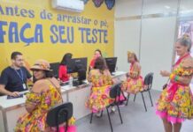 Fique Sabendo estreia em Serrinha e realiza mais de 2,2 mil testes em apenas três dias de festa Fique Sabendo estreia em Serrinha e realiza mais de 2,2 mil testes em apenas três dias de festa