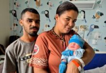 Nasce o bebê indígena de número 600 do Materno-Infantil de Ilhéus Nasce o bebê indígena de número 600 do Materno-Infantil de Ilhéus