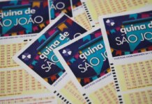 Nova apostas acertam Quina de São João e vão receber R$ 26,6 milhões Nova apostas acertam Quina de São João e vão receber R$ 26,6 milhões