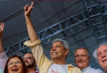 Jerônimo Rodrigues anuncia Marcel Hohlenwerger, filho de Ipiaú, como pré-candidato a deputado estadual durante o PGP em Jequié Portal Estado da Bahia
