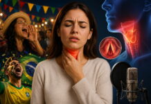 Perdeu a voz após o São João e a Copa? Fique atento aos sinais Dor e voz em festa