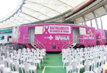 Salvador recebe 40 mil mamografias da Sesab carreta de saúde