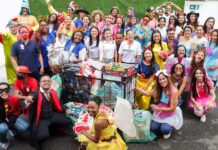 Cortejo infantil leva música e brinquedos ao Martagão Gesteira ação martagão
