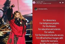 Madonna declara voto em Lula: ‘pela democracia’ Madonna declara voto em Lula: 'pela democracia'