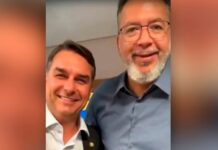 os elogios de Flávio Bolsonaro a Márcio Canella, preso pela PF os elogios de Flávio Bolsonaro a Márcio Canella, preso pela PF